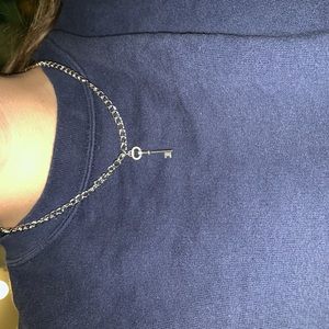 Key charm in chain!!